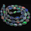 14 inches - Most Beautifull Amazing - AAAAAAA - Tope Grade Quality Ethiopian OPAL - Smooth Polished Nuggest huge Size 6 - 10 mm long